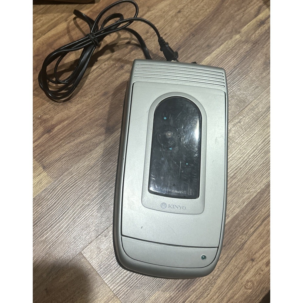 Vintage‎ KINYO UV-520 VHS Video Tape Cassette Rewinder - Tested & Working